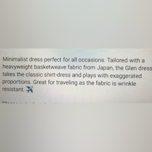 Szxxs  Blush pink aritizia babaton belted shirt dress - Picture 4 of 4